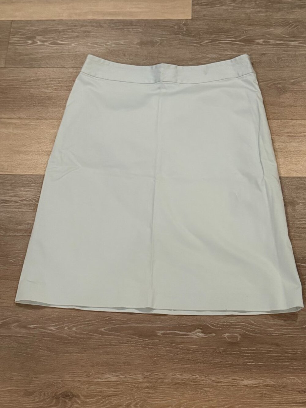 Banana Republic Pale Blue Pencil Skirt Size 8 - Picture 2 of 3